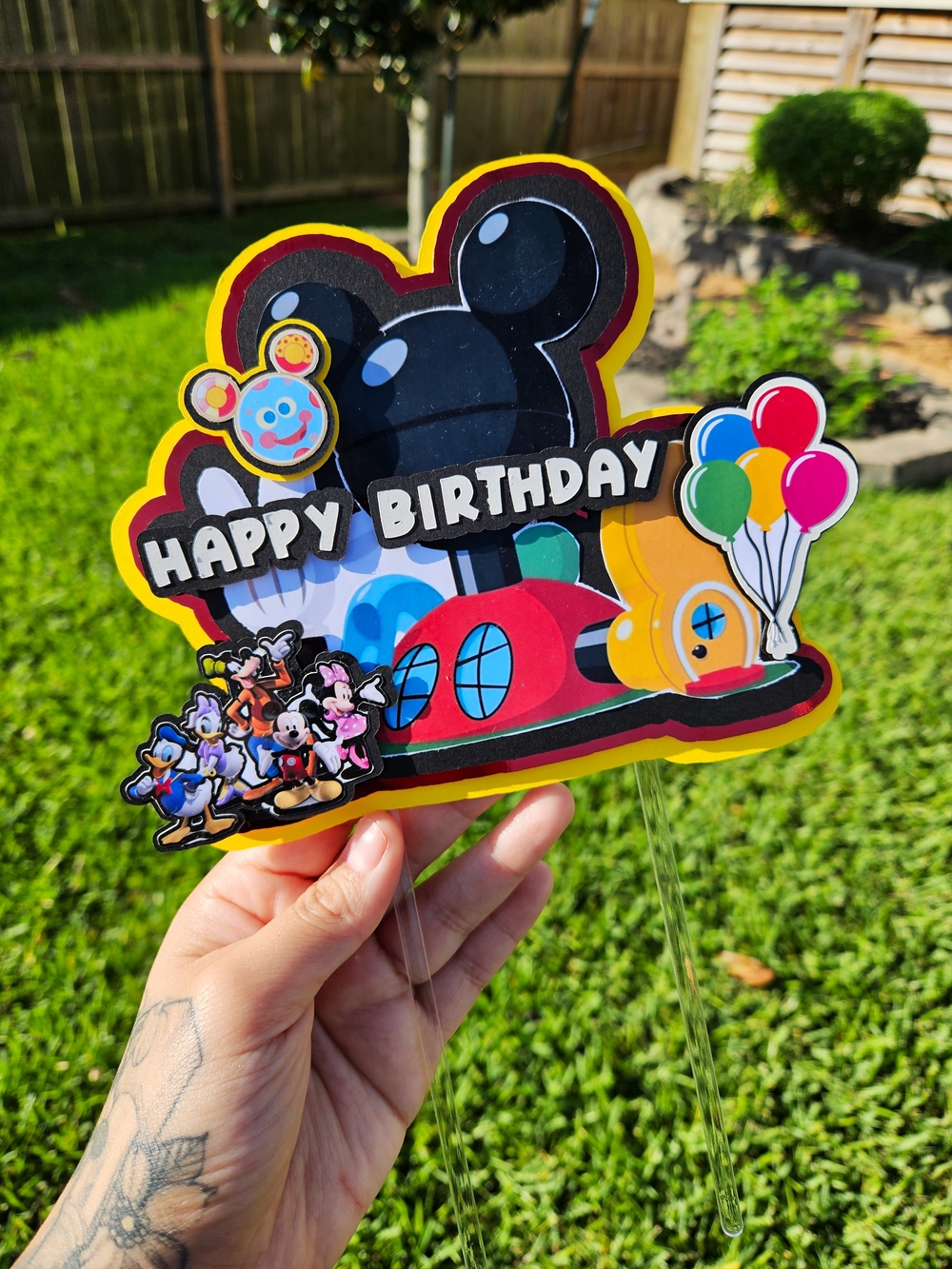 Mickey Mouse Cake Topper